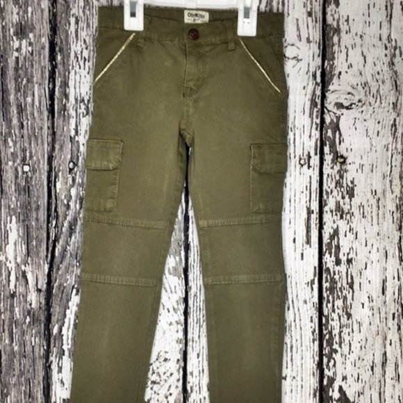 Oshgosh Pants Olive Green Size 5 - Picture 1 of 5